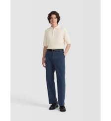 Pantalon motoro en jersey de coton Agnès b.