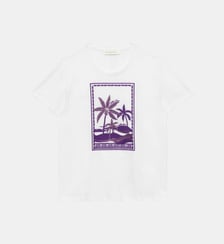 T-shirt manches courtes col rond imprimé motif devant TALMIER La Petite Etoile