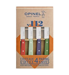 Coffret 4 couteaux d'office n°112 Opinel