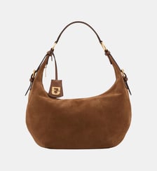 Sac en cuir velours -LUNA Gerard Darel