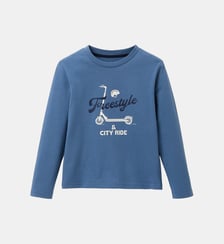 T-shirt imprimé Garçon - coton biologique Cyrillus