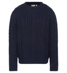 Pull col rond en maille torsadée Schott