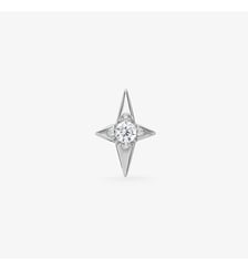 Puce Belle Étoile Blanche Nebuleuse Bijoux
