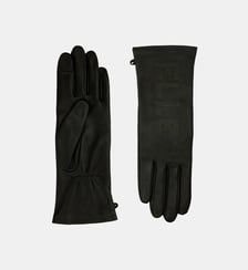 Gants Agnyl Femme Cuir Agneau Doublés Soie Agnelle