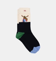Chaussettes en coton peigné à motifs Billybelt
