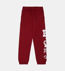 Pantalon en molleton avec logo Diesel Kids