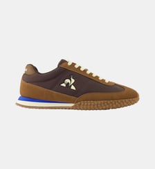 Sneakers retro-running en textile et suede Veloce Le Coq Sportif
