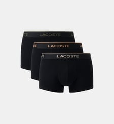 Lot de 3 boxers courts coton Lacoste