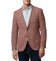 Veste blazer slim en laine et lin The Cascades Rodd & Gunn