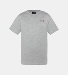 T-shirt noir brodé enfant Schott