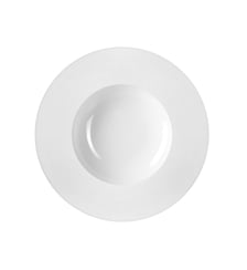 Assiette creuse à aile ronde par 6 Médard de Noblat