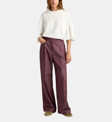 Pantalon azulado en denim Momonì