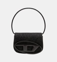 1DR-Sac à bandoulière iconique en denim délavé Diesel