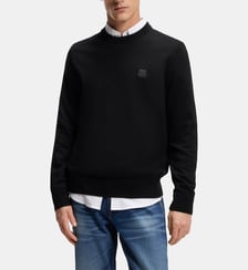 Pull modèle Kanovano coton et cachemire BOSS