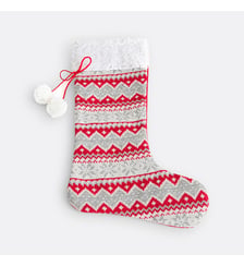 Chaussette de Noël décorative La Redoute Interieurs