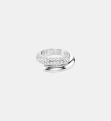 Bague Dextera, Métal rhodié Swarovski