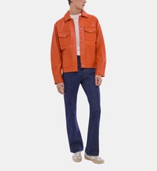 Blouson en cuir de vache Fursac