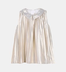 Robe de cérémonie plissée Michael Kors Kids
