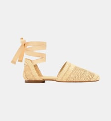 Espadrilles plates en raphia naturel GOLDIE Castaner