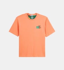 T-shirt manches courtes col rond Thor brodé Funky Animals Serge Blanco
