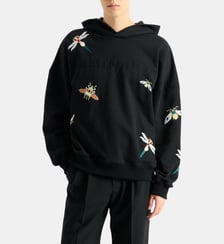 Hoodie Balmain Insect brodé Balmain