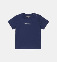 T-shirt col ras du cou avec logo Dsquared2