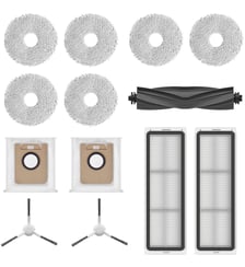 Kit accessoires Nettoyage sols durs 1L robot aspirateur laveur Dreame