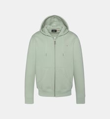 Sweatshirt zippé à capuche Schott