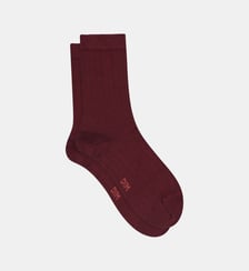 Mi-chaussettes effet satiné Mode Dim
