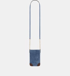 porte téléphone en cuir velours - le charlotte phone Gerard Darel