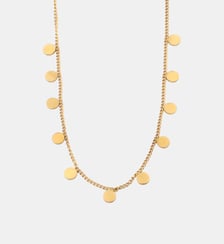 Collier chaîne à pampilles en acier inoxydable Balaboosté