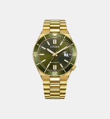 Montre automatique Tsuyosa Vert NJ0232-53X Citizen