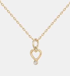 Collier Délicate entrevue en Plaqué Or La Garçonne Diamant