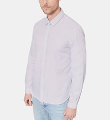 Chemise col à bride rayée The Kooples