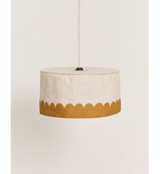 Abat-jour en lin pour suspension diam. 40cm Vibes Nobodinoz