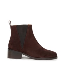 Bottines Plates Camden Cuir Suédé Bobbies
