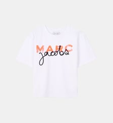 T-shirt à col rond en coton Marc Jacobs Kids