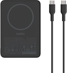Batterie externe Boostacharge 7.5W Magnetique Noir Belkin
