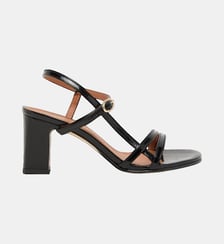 Sandales à talons Vicomte en cuir métallisé Jonak