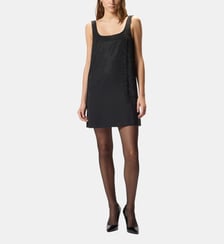Robe courte à strass Pinko
