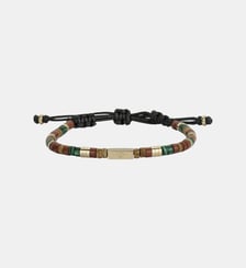 Bracelet souple Charly en Acier 316L avec oeil de tigre multicolore Phebus