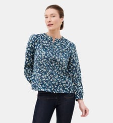 Chemise colomby2 - Motif imprimé - Coton biologique - Coupe droite Caroll