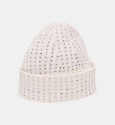 Bonnet en laine strassé Maje