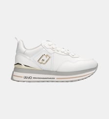 Sneakers à plateforme en cuir Liu Jo
