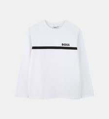 T-shirt à manches longues BOSS Kidswear