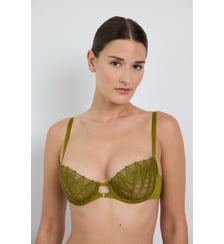Soutien-gorge corbeille avec armatures Dreamcatcher vert Maison Lejaby