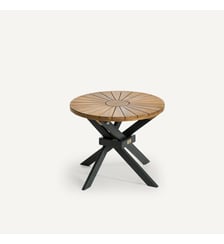 Table basse de jardin ronde en acacia AM.PM