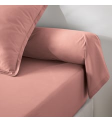 Taie de traversin en percale de coton, 80 fils La Redoute Interieurs