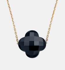 Collier, onyx, or jaune Morganne Bello