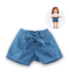 Short en Jean avec Noeud pour poupée ma Corolle Corolle